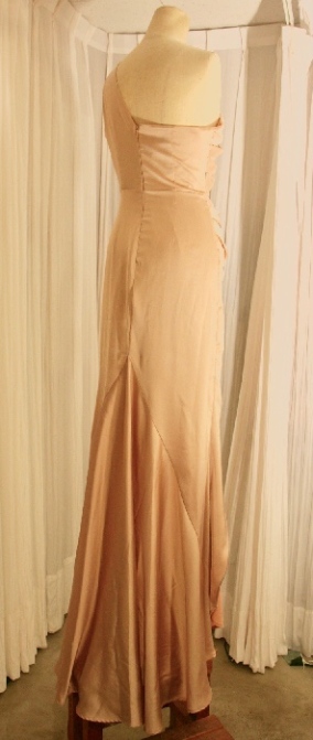 Rose Silk Dress